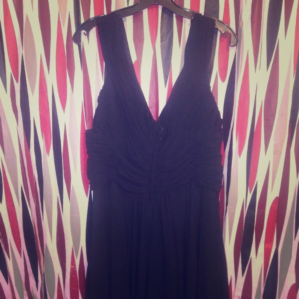 Black Wedding Dress!! Condition is Good! Worn Once